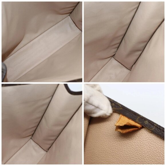 LOUIS VUITTON Monogram Sac Plat Hand Bag M51140 LV Auth 142750 - Picture 16 of 16